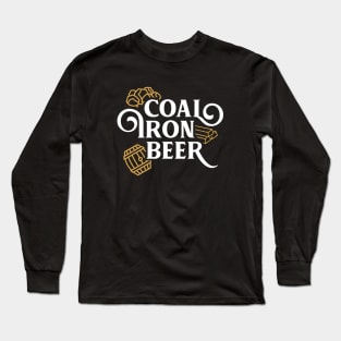 Gold Coal Iron Beer Brass Board Game Long Sleeve T-Shirt